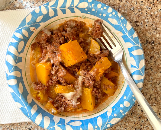 Roasted Butternut Squash Chili Bowl by beverly gurganus 