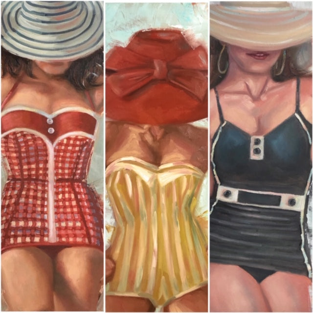 Vintage Babes - Exhibited at Beach Gallery