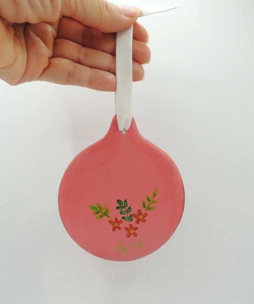 vintage inspired floral ornament by beverly gurganus