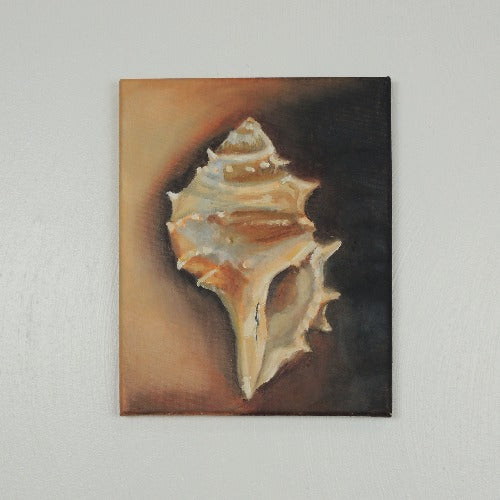 classical seashell painting by beverly gurganus