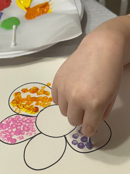 pointillism art lesson for early learners by beverly gurganus