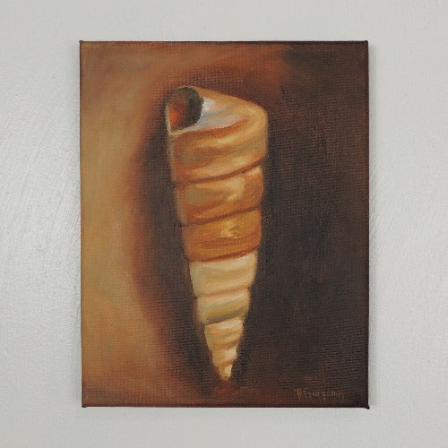 classical style seashell painting by beverly gurganus