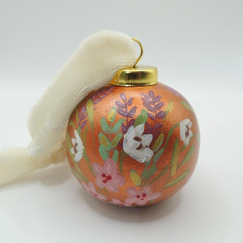 willa original hand painted ornament by beverly gurganus