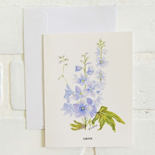 birth flower greeting card set of 12 by beverly gurganus