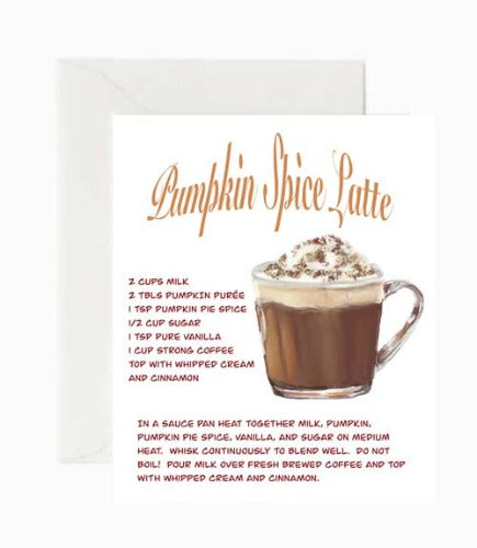 Pumpkin-latte-fall-greeting-card-beverly-gurganus-art