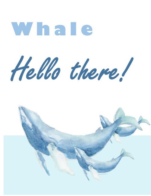 whale-hello-there-greeting-card-beverly-gurganus-fine-art