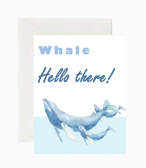 whale-hello-there-greeting-card-beverly-gurganus-fine-art